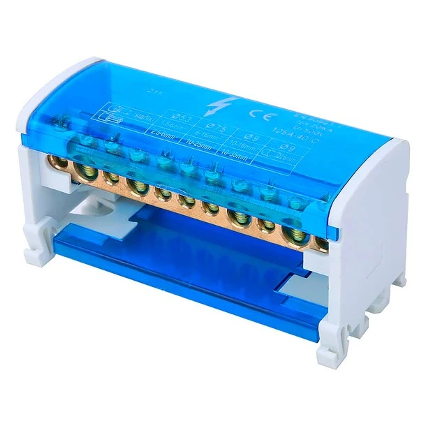 [CKE-JH8411] Barra Repartidora Tetrapolar 11 Polos 125A - Cirkon Electric