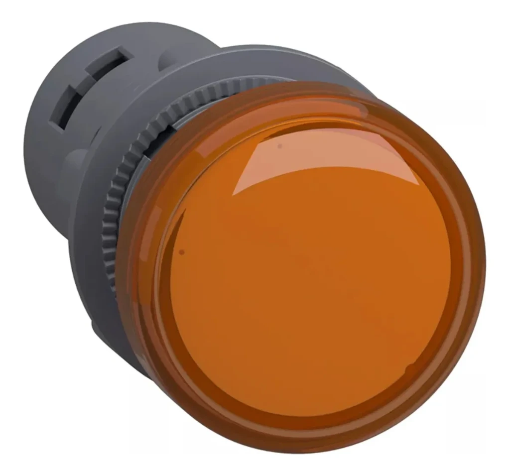 [CKE-AD22-22DS-Y-24V] Luz Piloto LED 22m Amarillo 24V - Cirkon Electric