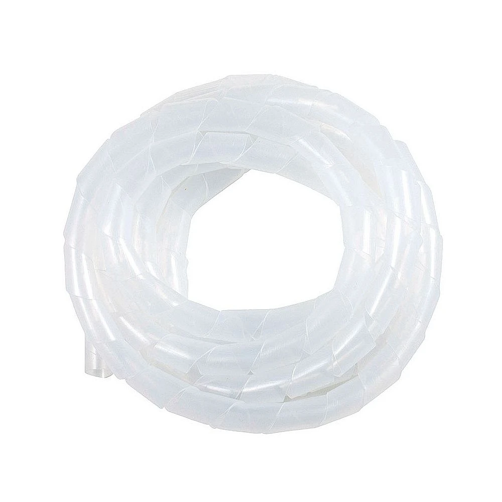 [CKE-SWB1-19-TR] Protección en Espiral Ignífugo 19mm x 10mts Transparente PE - Cirkon Electric
