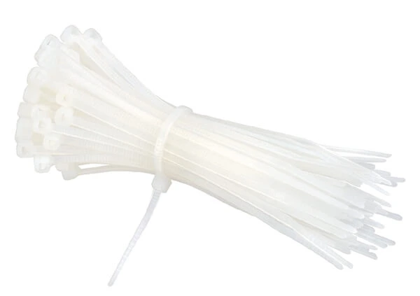 Amarras Plásticas Blancas 8x450mm (Bolsa 100u) - Cirkon Electric