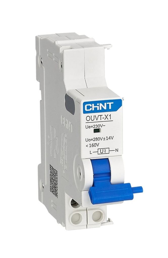 Relé sobre/baja tensión OUVT-X1 230Vca p/NXB-63 - Chint