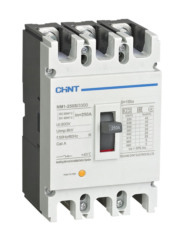 Interruptor-seccionador NM1-250S/3300 225A - Chint