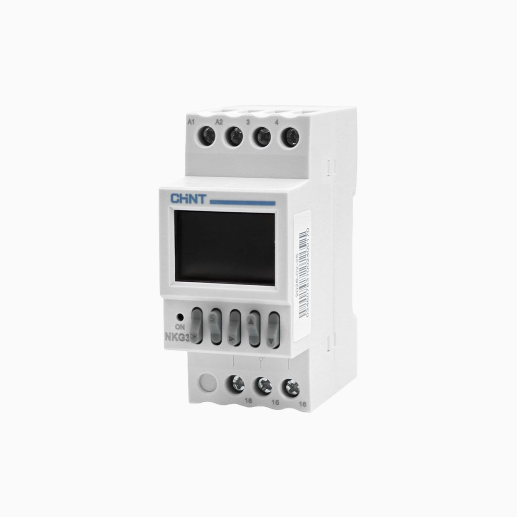 Interruptor horario digital NKG3 diario 1min-24h 3A 220Vac - Chint