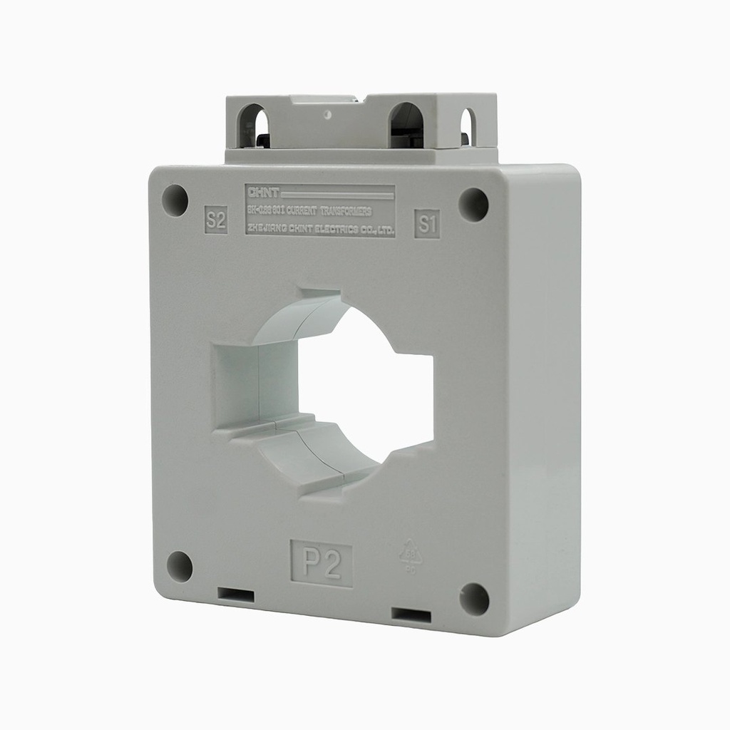 Transformador corriente BH-0.66 60I 800/5A cl.0,5 vent.60x20mm - Chint