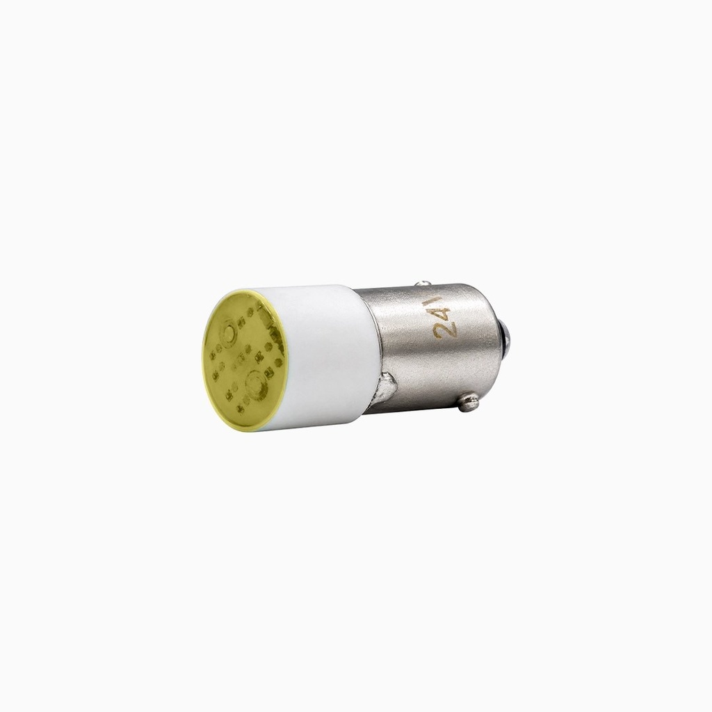 Lámpara LED indicadora BA9S 220V amarilla - Chint