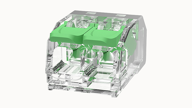 Pack 100 unid Conector Rápido 2 Derivaciones - Degson