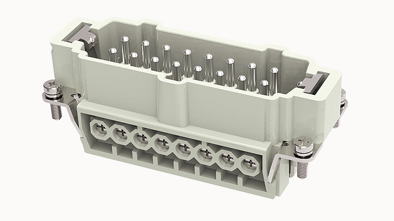 Conector Industrial Rectangular Macho 16+PE - Degson - DE-016-M