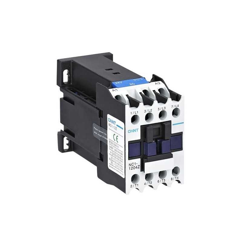 [03010269100CH] Contactor NC1, 25A 4P 11KW (AC3/380V) control 24 VDC - Chint - 03010269100CH