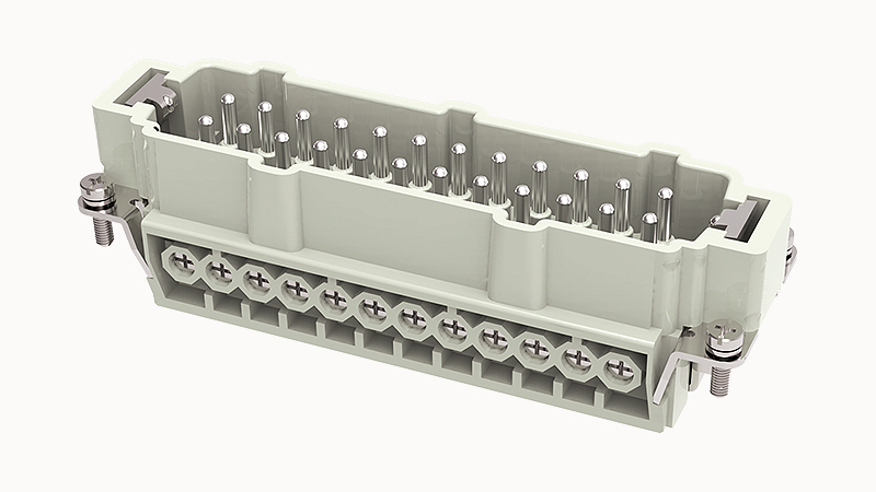 [DE-024-M] Conector Industrial Rectangular Macho 24+PE - Degson