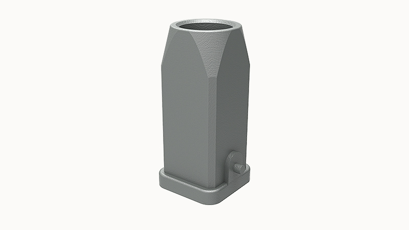 [D3A-TE-2g-PG13.5] Carcasa Metálica Recta para DA-003 - Degson