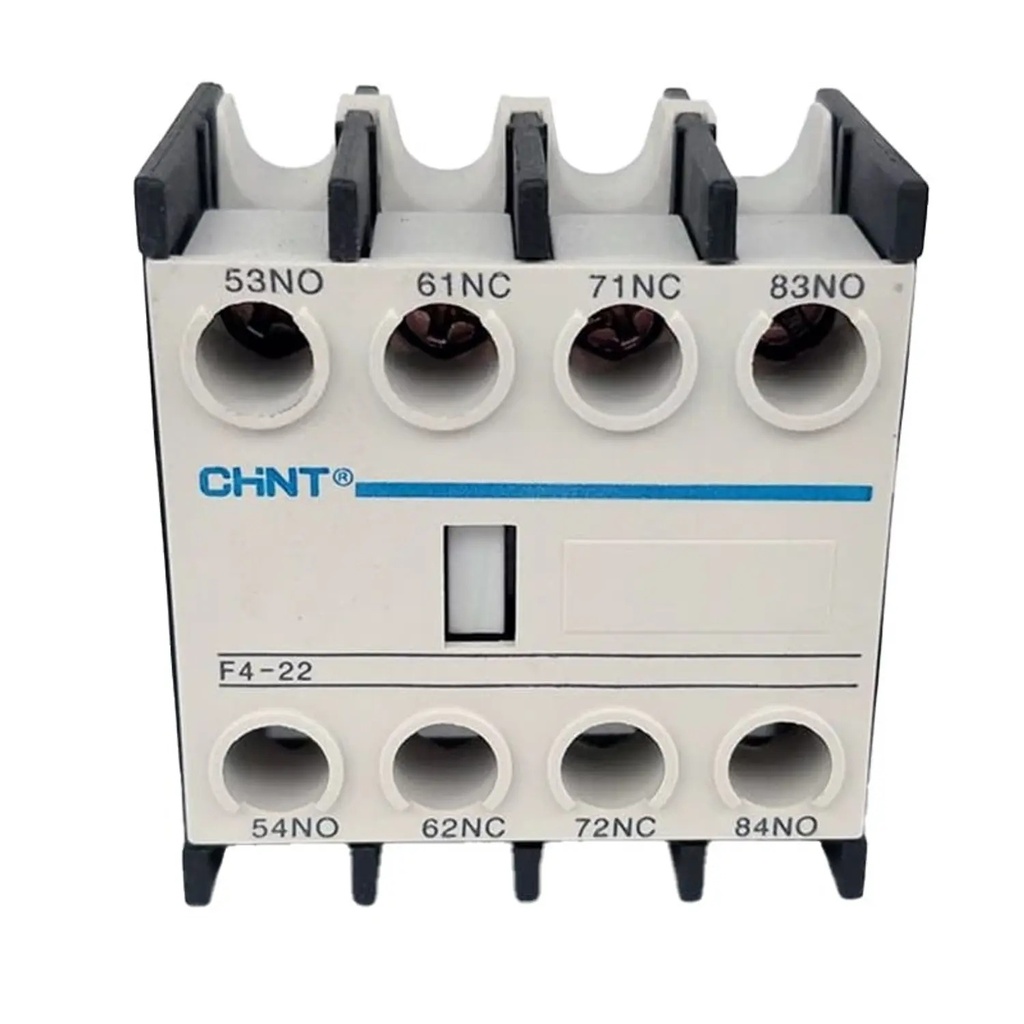 [03060522CH] Contacto auxiliar frontal 2NA+2NC p/contactor NC1 y NC2 - Chint - 03060522CH