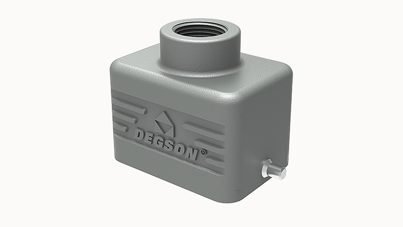 [D6B-TE-2g-PG16] Carcasa Metálica Recta para DE-006 - Degson