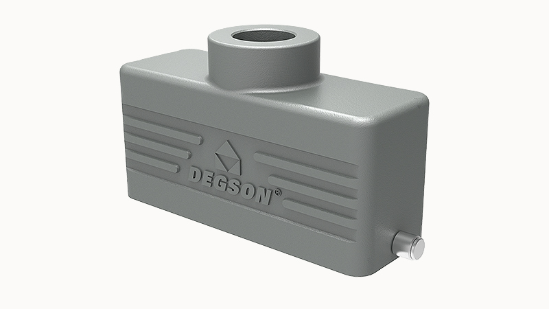 Carcasa Metálica Recta para DE-024 - Degson - D24B-TE-2g-PG21