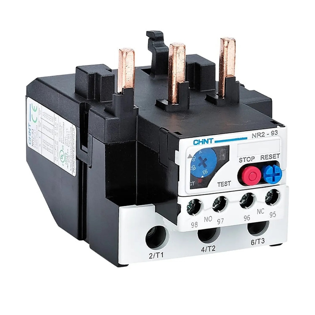 [05010063CH268140] Relé térmico NR2-25, para Contactor NC1-09, 4,5-6,0A - Chint - 05010063CH