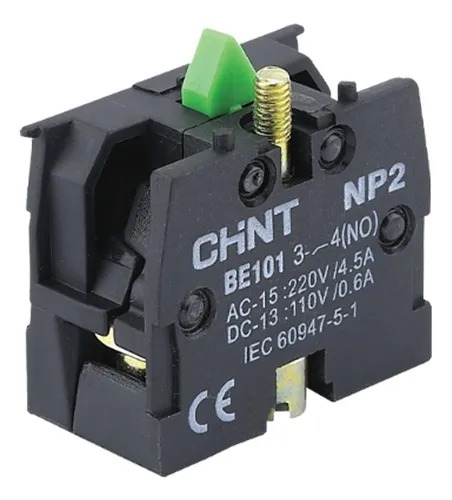 Contacto Auxiliar, 1NO, NP2-BE101 - Chint - 2505001CH