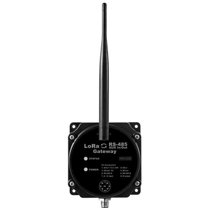 [WW-3C28] Telemetría LoRa RS485 IP68 1 canal - WW-3C28 - Wintec