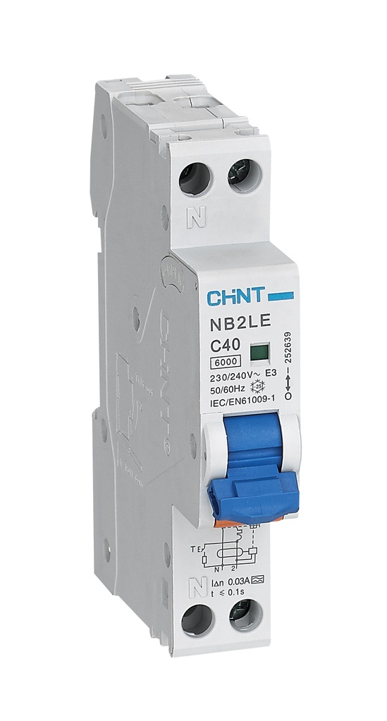 [0712112003CH] NB2LE 1P+N 6kA C20 30mA Tipo A - Chint - 0712112003CH