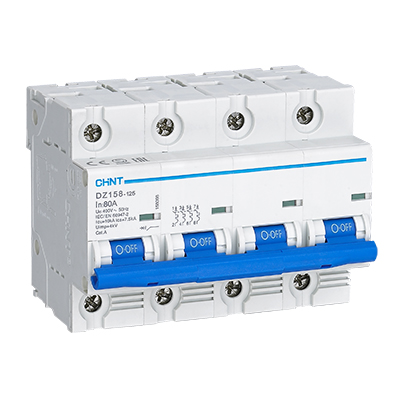 [070114100CH158096] Interruptor termomagnético MCCB 4p 100A, 230/400V, 10kA - Chint - 070114100CH