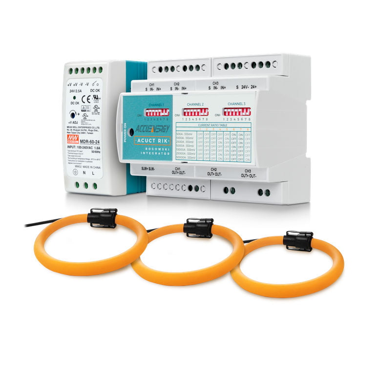 [RIK16-333-3] RIK 333mV Flexible Tres Canales con bobinas RCT16 - Acuenergy - Accuenergy
