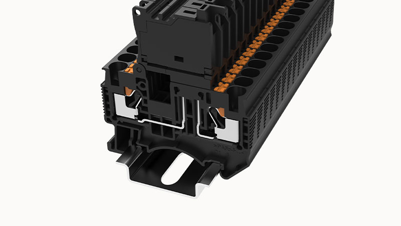 Borne PortaFusible Push in 4mm DS4-HE - Degson