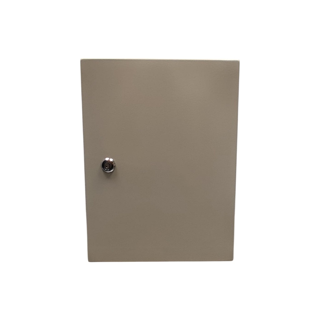 Gabinete Tablero Metálico 1 Puerta 500x400x200 - CIRKON - CKE-GABM-1P-500-400-200