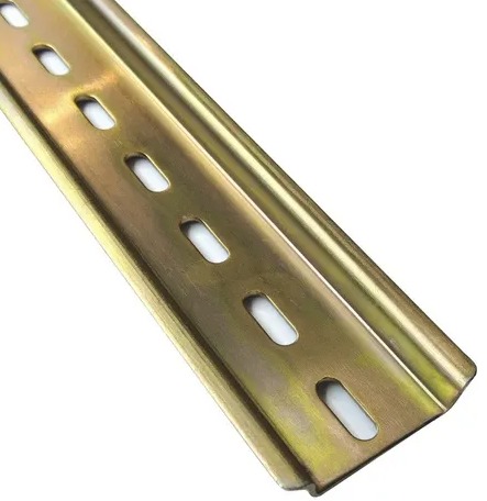 Riel Din bicromatado 1mts Cirkon electric