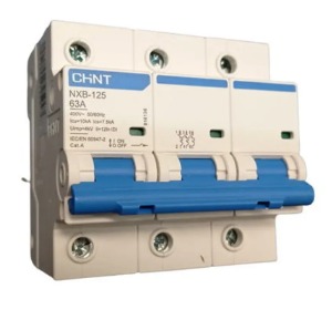 Interruptor 4Px100 10kA curva C, NXB-125H - Chint - 070314100CH
