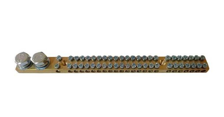 [CKE-RD-24P-180A] Regleta Doble 24 Conexiones Sin Aislamiento 180 A - CIRKON ELECTRIC - CKE-RD-24P-180A