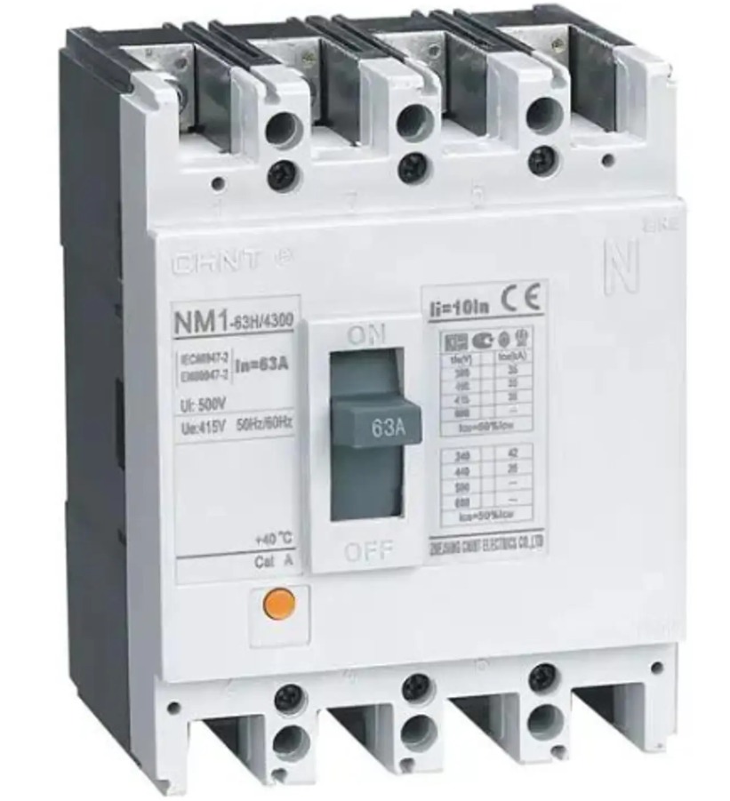 [0721442120CH] Interruptor 4P NM1-250S/4300 200A (fijo) 690V: 25kA