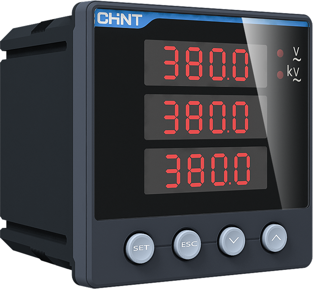 [2710033CH] Analizador de Energía PD77777 LCD 96x96mm - Chint - 2710033CH