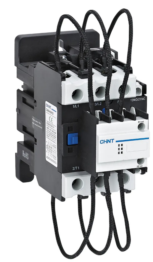 [0302308011CH] Contactor FP 3P +1NA+2NC, 30kVAR/63A 380V control 220Vac - Chint - 0302308011CH