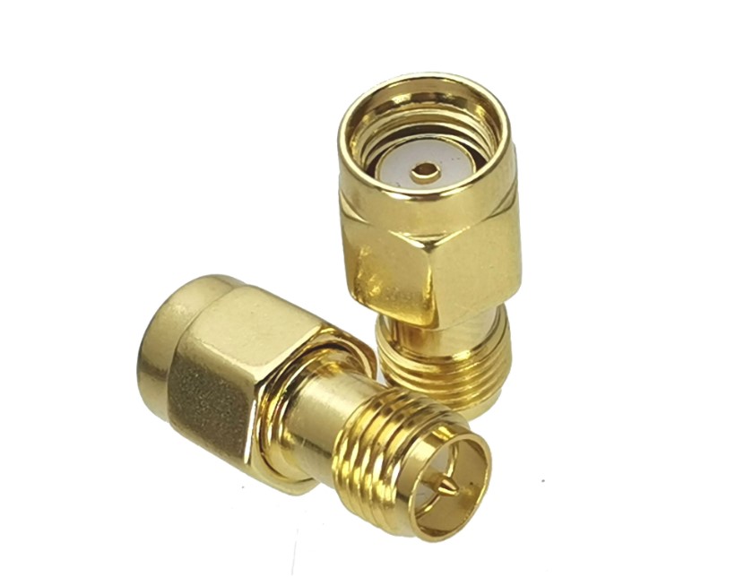 Conector Adaptador RP-SMA Macho a RP-SMA Hembra