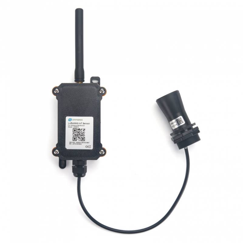 Sensor De Distancia Ultrasonico LoRaWAN para exteriores LDDS75 8500mAh Dragino