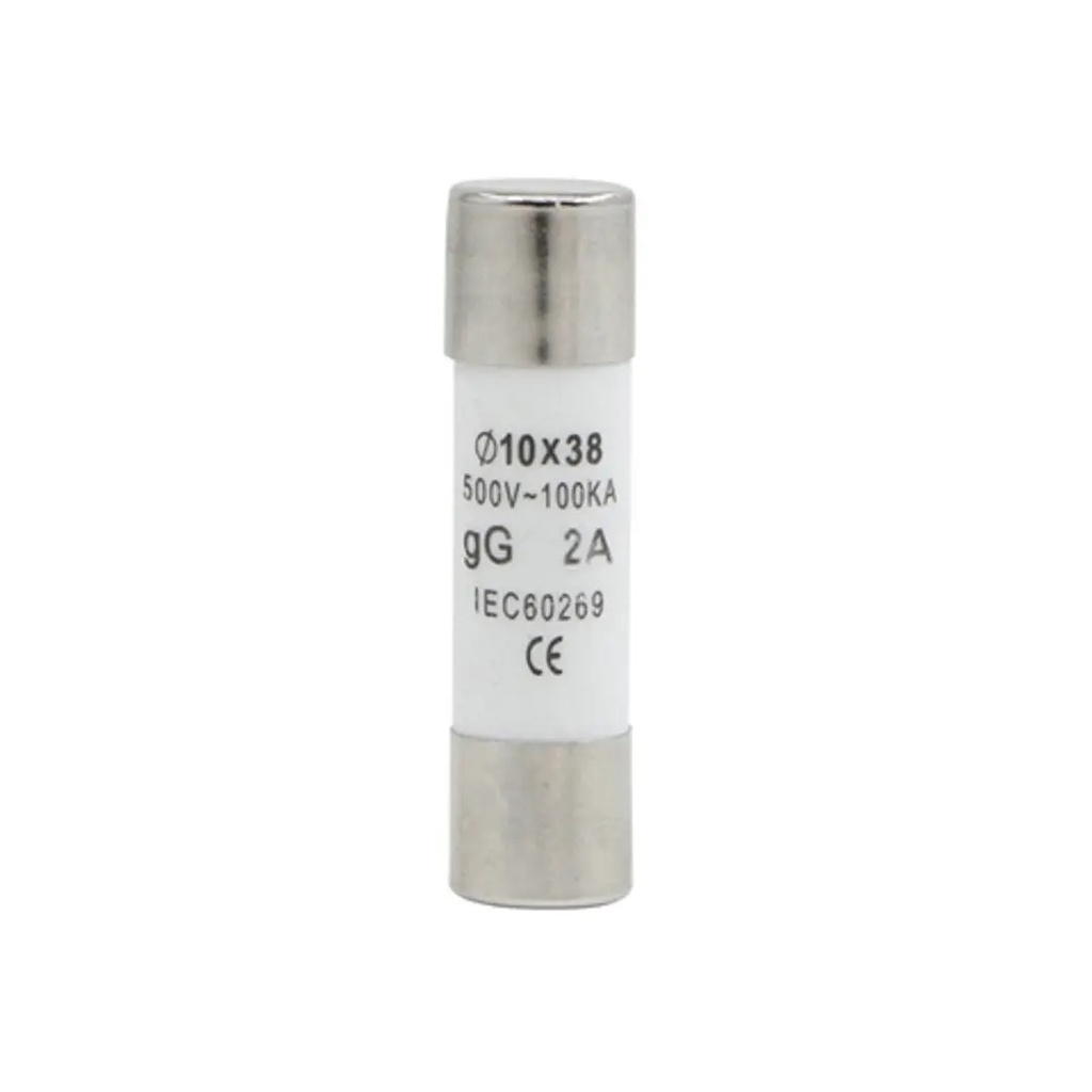 Fusible GG RO15 10X38 2A - Cirkon Electric