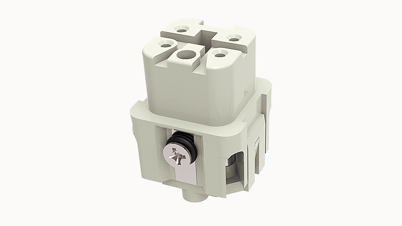 [DA-004-FS] Conector Industrial Cuadrado Hembra 4+PE - Degson