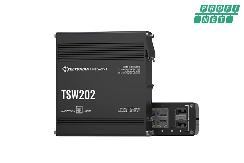 [TSW202] TSW202 Switch PoE+ Gestionado - Teltonika