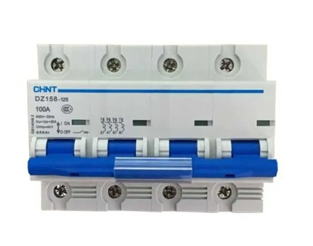 [070114125CH] Interruptor termomagnetico MCCB 4p 125A,10kA - Chint - 070114125CH