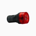 Indicador luminoso zumbador LED 22mm 220V tono continuo - Chint