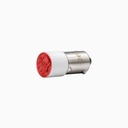 Lámpara LED indicadora BA9S 220V roja - Chint