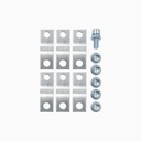 Kit 8 terminales prolongados FCP22-M8 4P para interruptor NM8N-250 - Chint