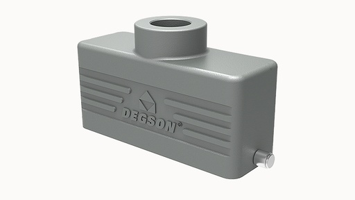 [D24B-TE-2g-PG21] Carcasa Metálica Recta para DE-024 - Degson - D24B-TE-2g-PG21