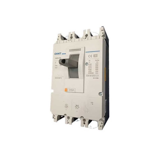 [07024040500CH] Interruptor 4P NM8N-630S 350-500A, 415V 50kA TM0.7-1In - Chint - 07024040500CH