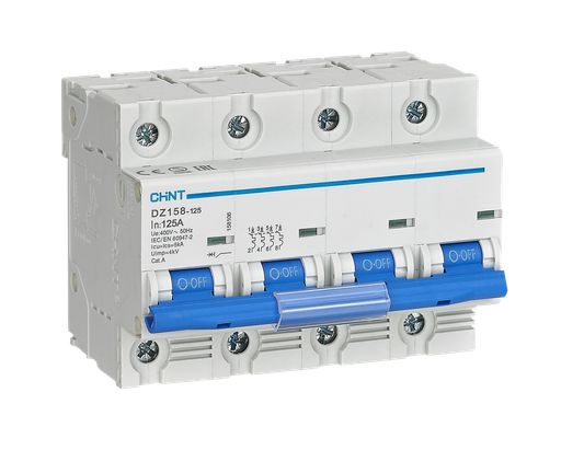 [070114080CH158098] Interruptor Termomagnético MCCB 4P 80A,10kA - CHINT - 070114080CH