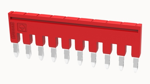 [DFB10-6.2-16-00A(H)] Puente de Borne 10 pines cortables para borne 4mm DFB10-6.2 - Degson