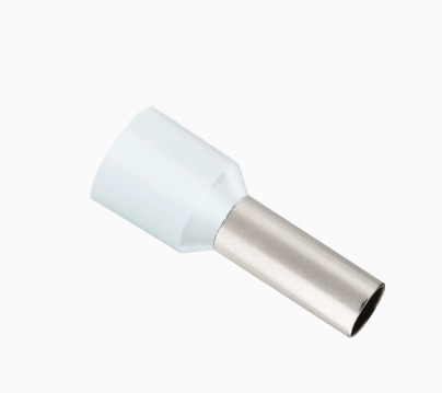 [CKE-F-E1008-18AWG-1MM-WHITE] Ferrul 18 awg 1mm Blanco (100un) - Cirkon Electric