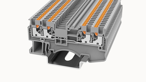 [DS2.5-QU-01P-11-00A(H)] Borne Push-In 2.5 mm 2 es a 2 DS2.5-QU - Degson