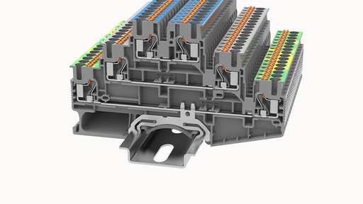 [DS2.5-3L-L/N/PE-01P-11-00A(H)] Borne Push In tres pisos 2.5mm L/N/T DS2.5-3L-L/N/PE - Degson