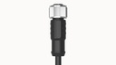 Conector Hembra recto M12, 4 pines, 2mts - Degson - PM-M12A-04P-FF-SL8B02