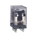 Minirele JZX, 24VDC, 2NC/NA, con indicador led - CHINT - 0533080022CH