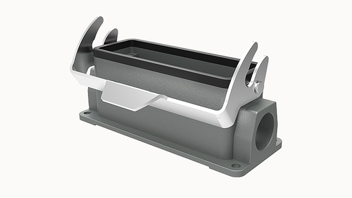 [D16B-SF-1L-PG21] Base Metálica Sobrepuesta en angulo para DE-016 - Degson - D16B-SF-1L-PG21